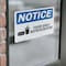 Signmission Food Only Refrigerator Sign With Symbol, 10 in W x Rectangle, Vinyl Decal OS-2PACK-NS-D-710-L-12824 - alternate 5